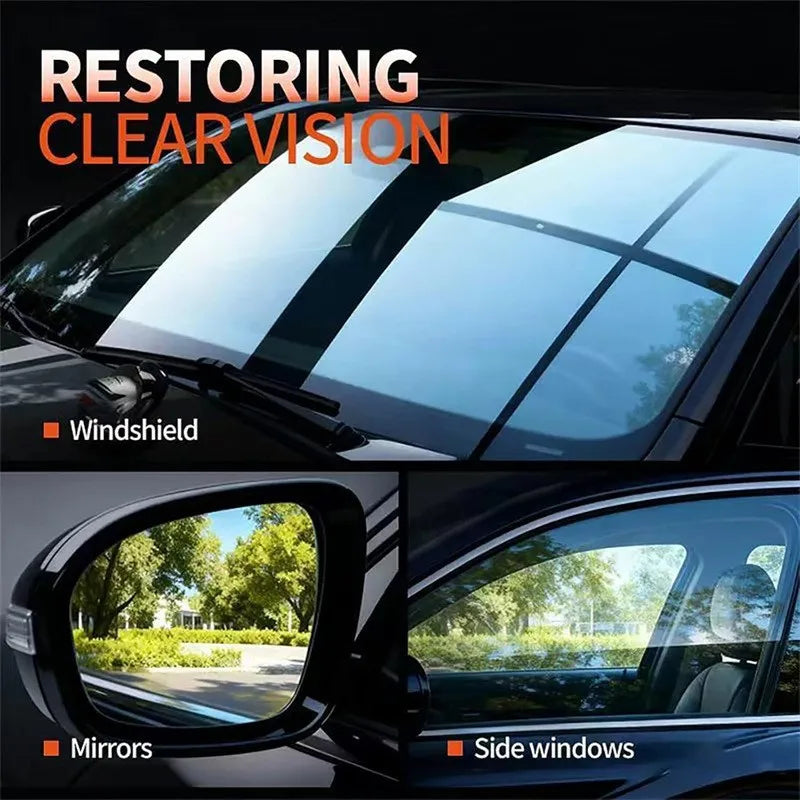 Car Glass Oil Film Cleaner.