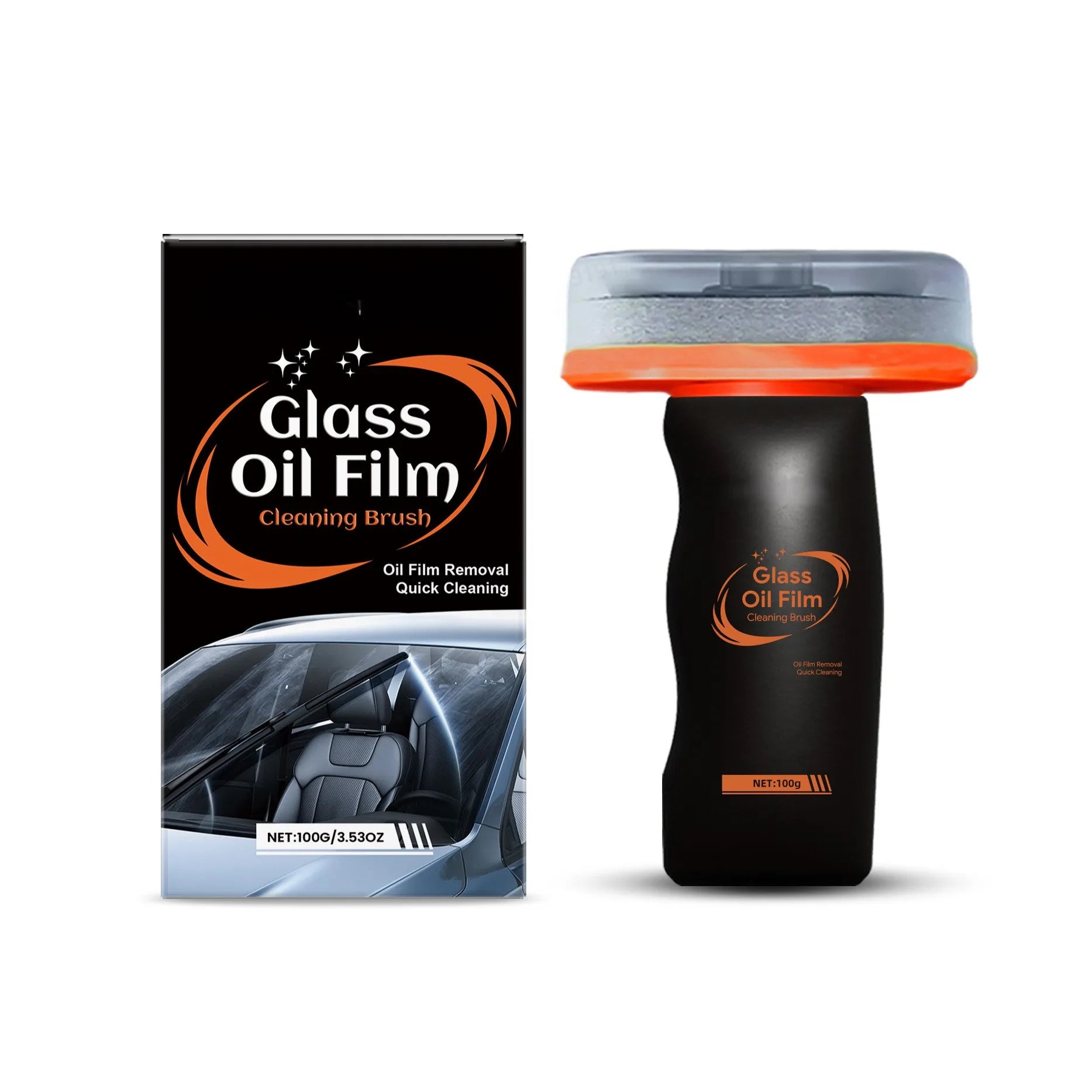 Car Glass Oil Film Cleaner.