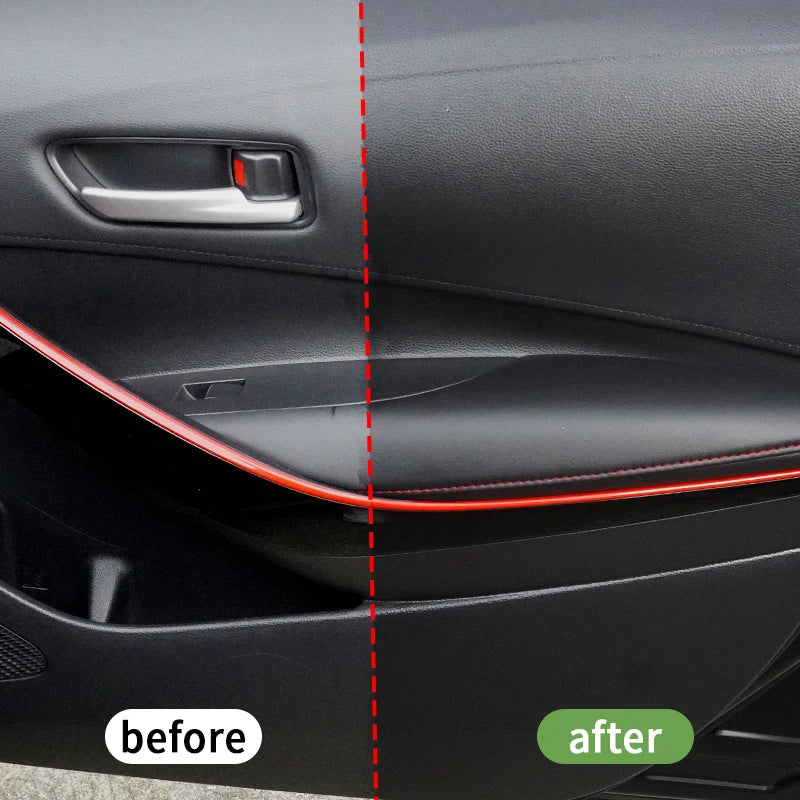 Car Plastic Leather Restorer Spray Polish Cleaner.
