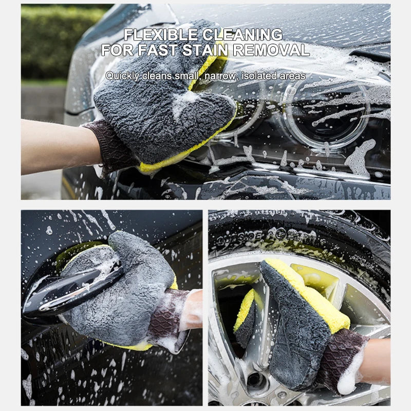 Microfiber Car Washing