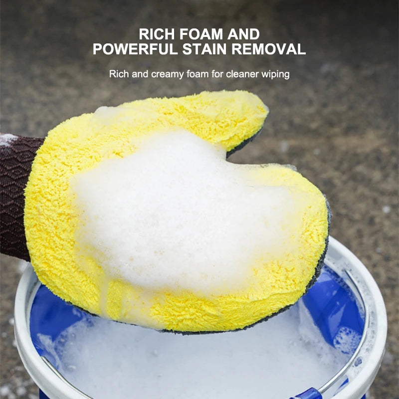 Microfiber Car Washing