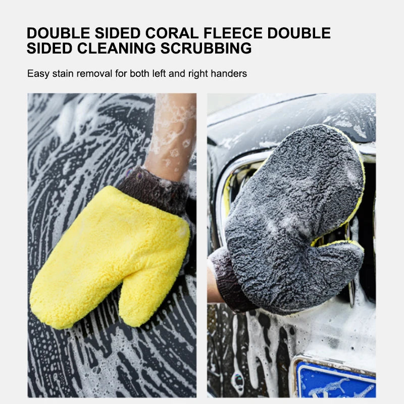 Microfiber Car Washing