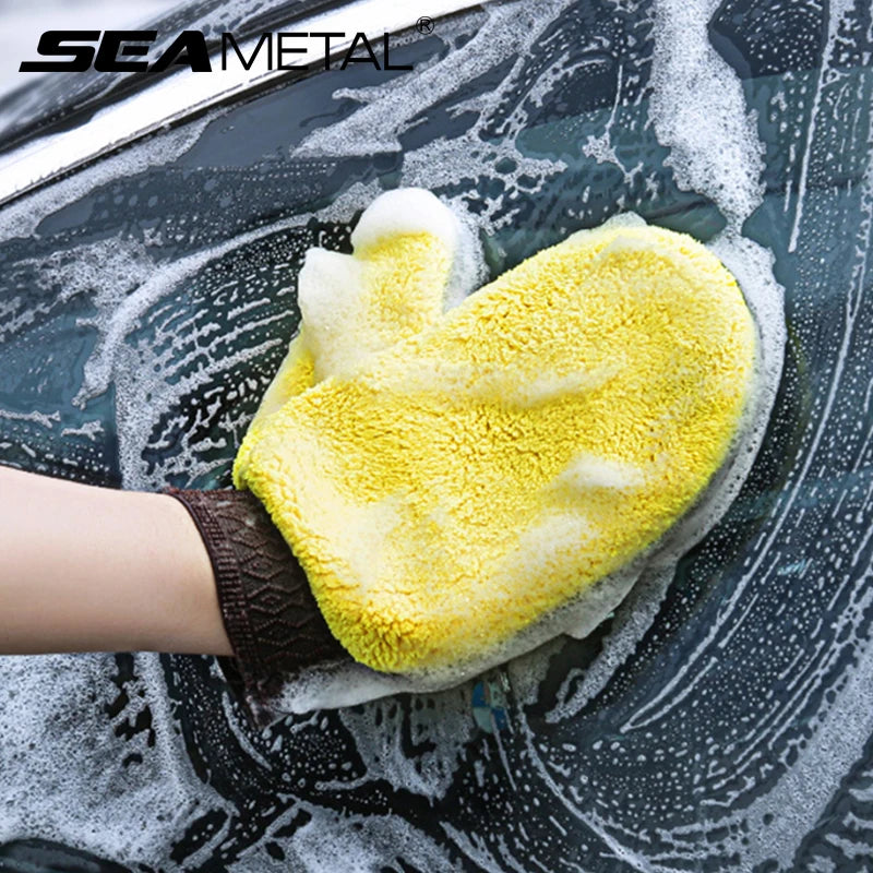 Microfiber Car Washing
