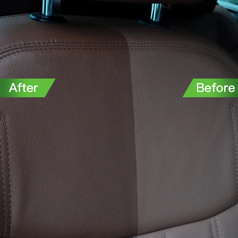 Car Plastic Leather Restorer Spray Polish Cleaner.
