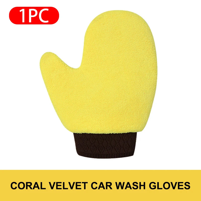 Microfiber Car Washing